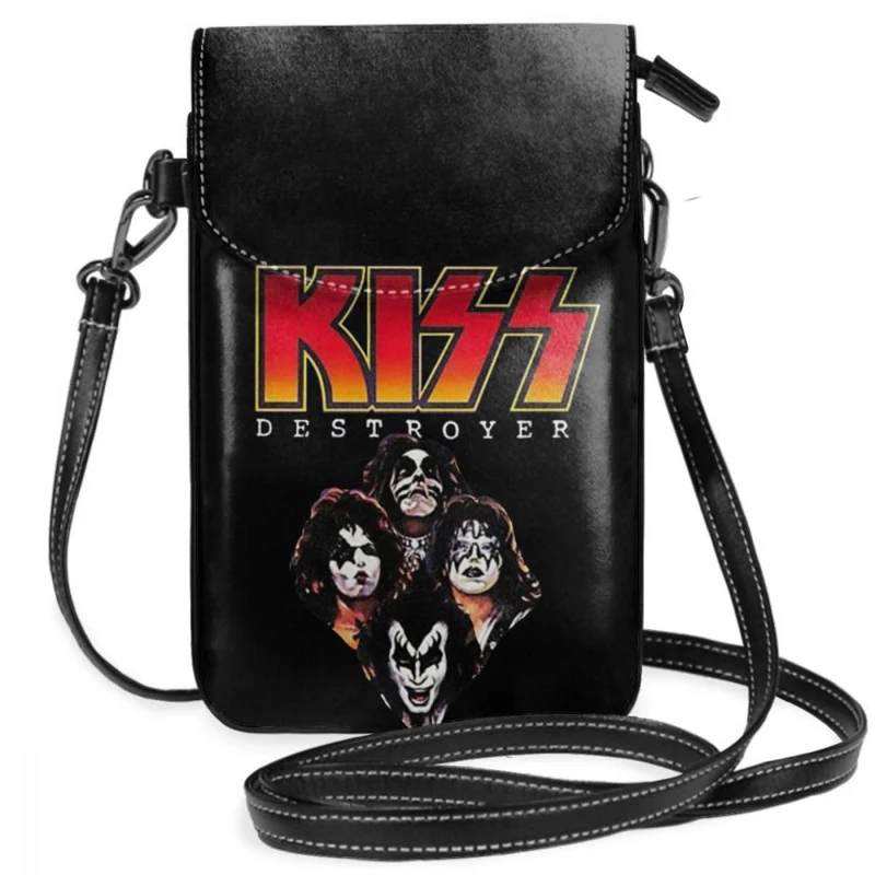 Сумка на плечо Ace Frehley от Kiss Band Spaceman кожаная сумка для макияжа многофункциональная