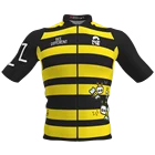 Мужская велосипедная дышащая желтая футболка с коротким рукавом, спортивная одежда