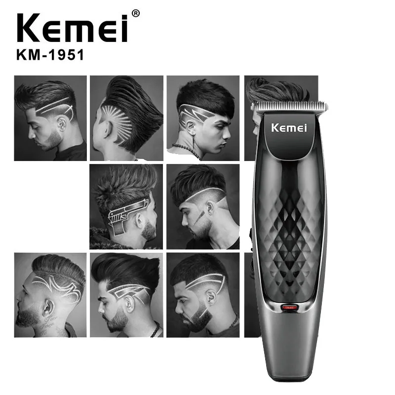 Триммер для резки короткого ворса Kemei T образная лезвие 0 1 мм точные машинки Kemel