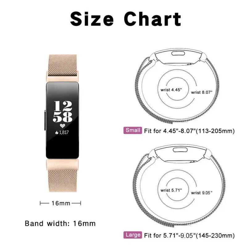 Ремешок для часов с магнитным браслетом из нержавеющей стали ремешок наручных