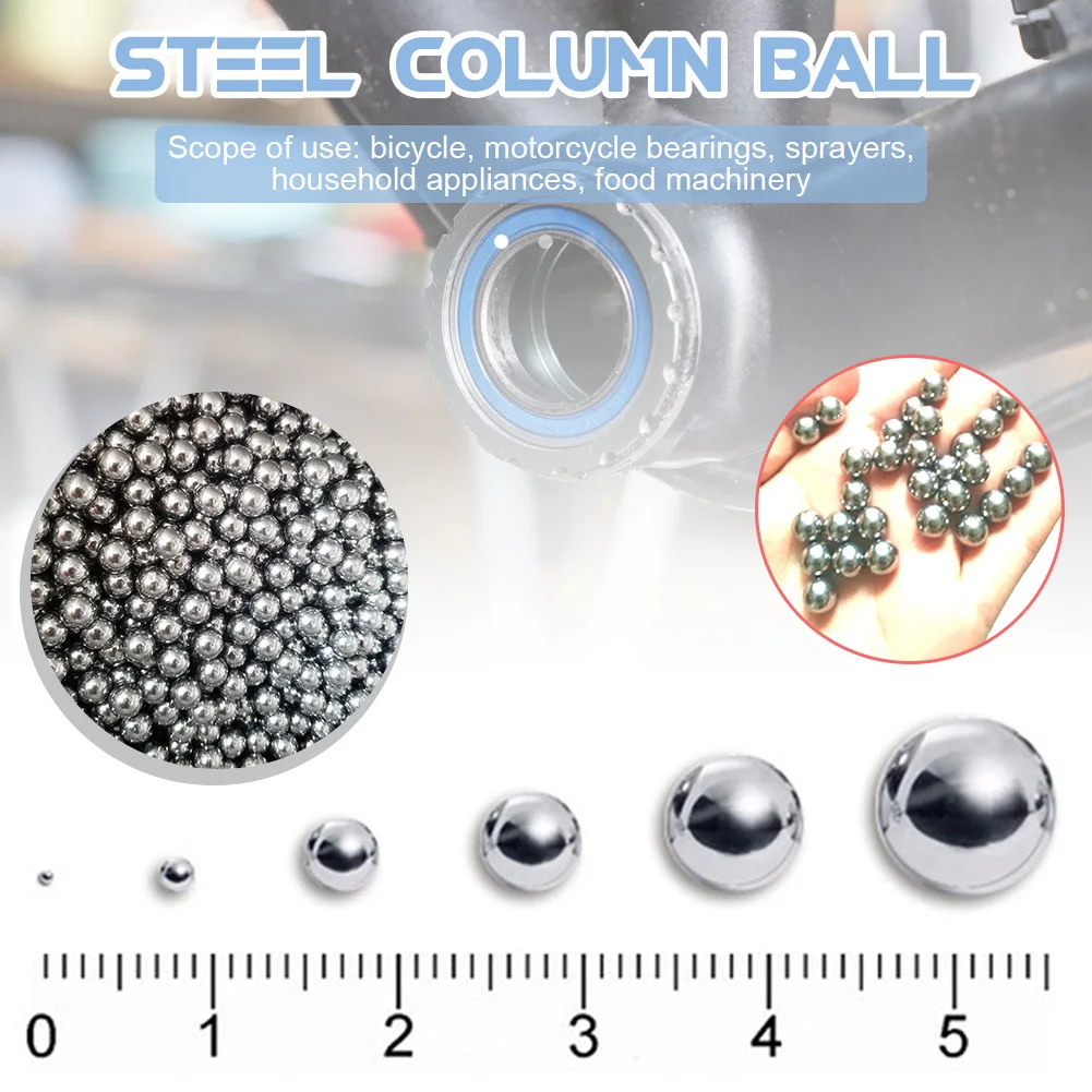 

6mm/8 mm Steel Bearing Ball Multi-purpose Steel Balls for Auto Parts Bicycles Motorcycle Equipments Accessories Dropshipping
