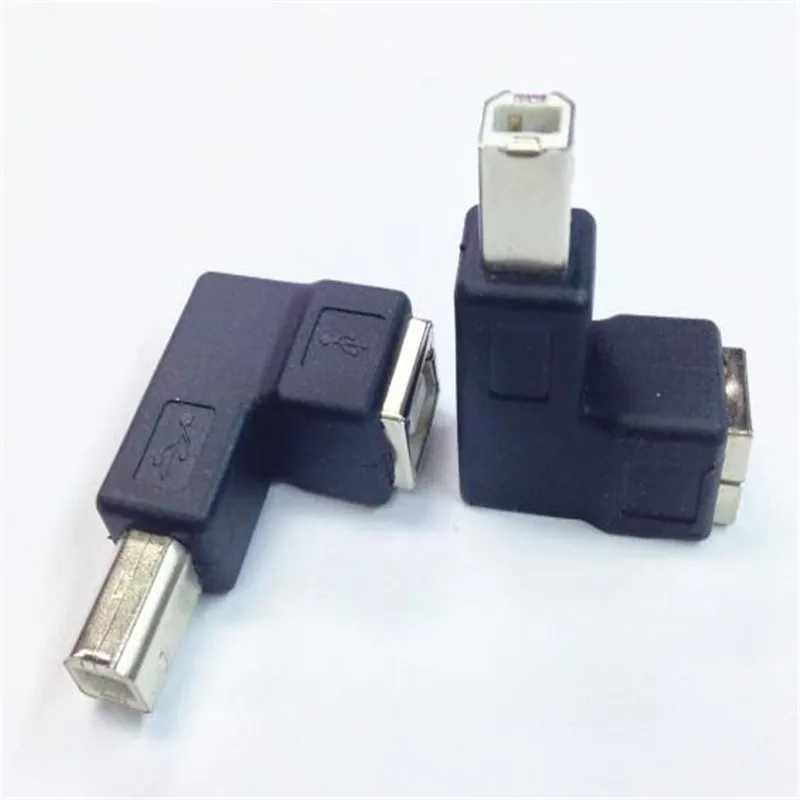 Адаптер для принтера под углом 90 градусов USB B Revolution 2 0 BM адаптер BF поддерживает