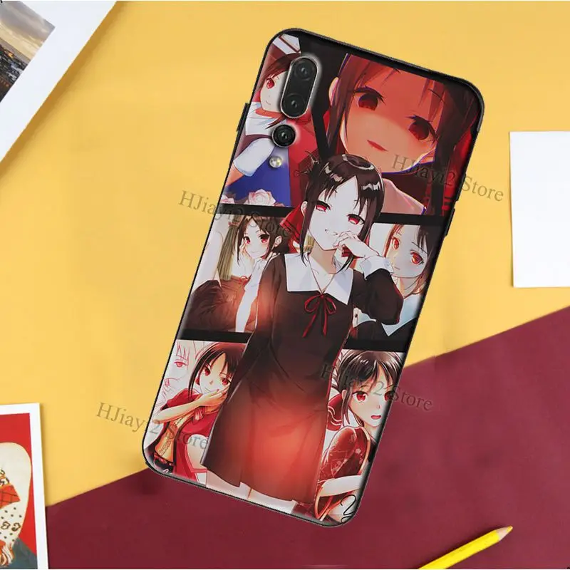 Kaguya Sama love is war Shinomiya Case For Huawei P30 P20 Pro P10 P40 Lite P Smart Z 2019 Mate 10 30 20 Cover | Мобильные телефоны