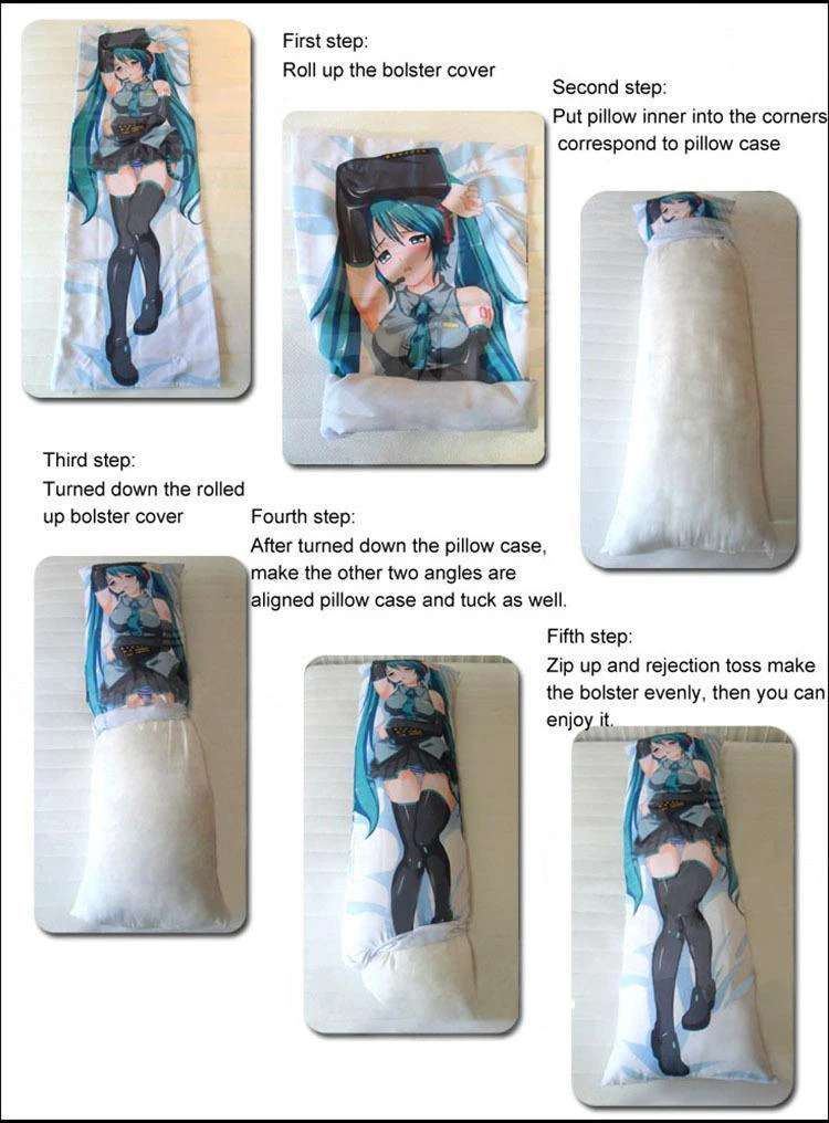 

Hot Japan Anime Demon Slayer: Kimetsu no Yaiba Body Dakimakura Agatsuma Zenitsu Bedding Otaku Hugging BL Male Pillow Case Cover