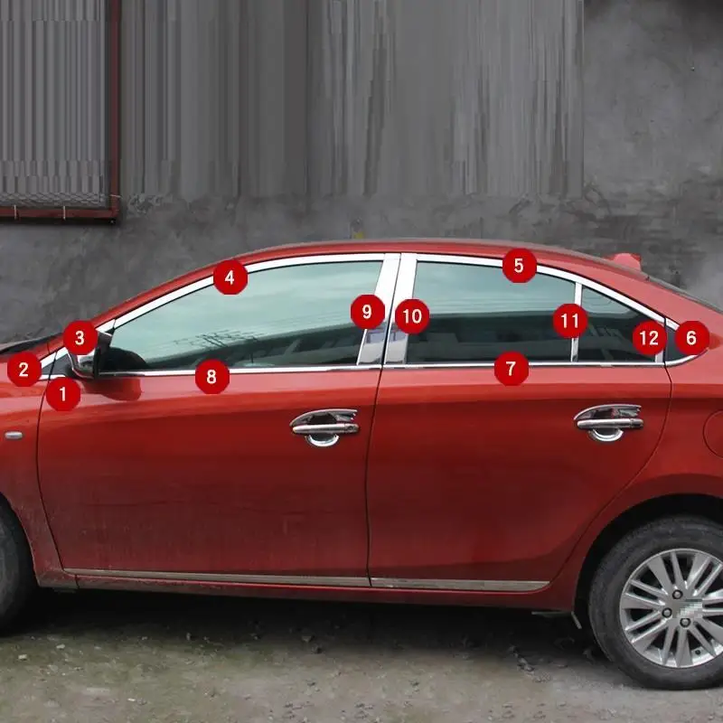 Оконный внешний хромированный модифицированный автоматический декоративный