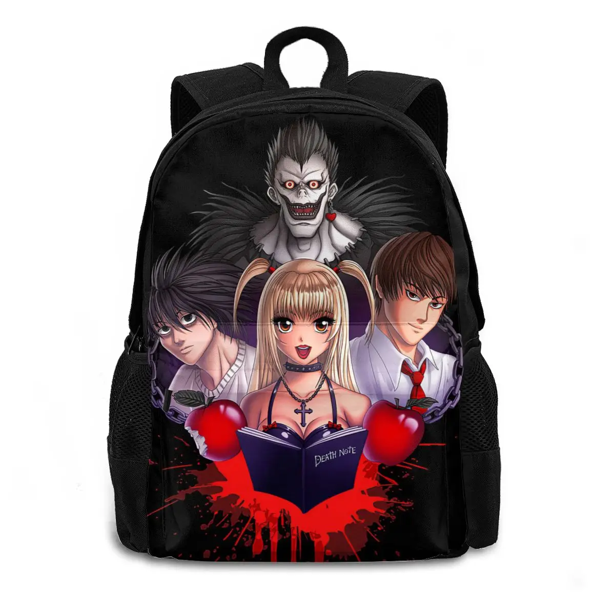 Рюкзаки для взрослых Death Note повседневные сумки рюкзаки хранения мужские и