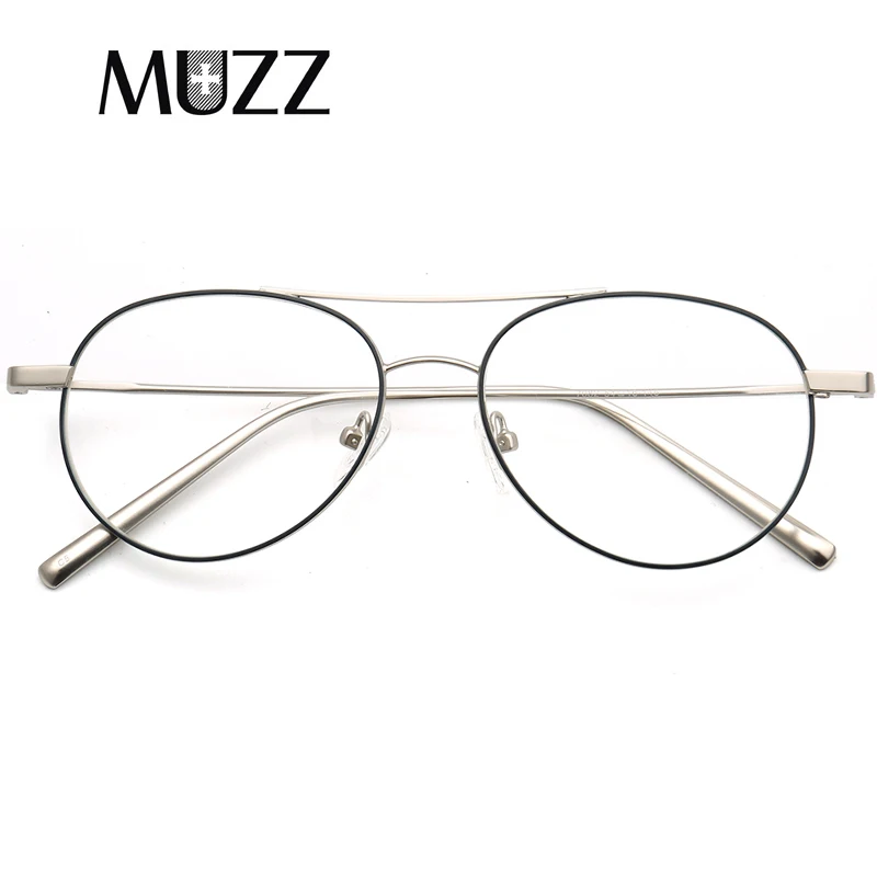 Металлическая оправа для очков MUZZ модная мужская близорукости новая Женская