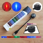 Автомобильный атмосферный светильник, украшение автомобиля, звездное освещение, s USB, декоративсветильник светильник, s ночсветильник, Светодиодная лента, автомобильное звездное небо, светильник