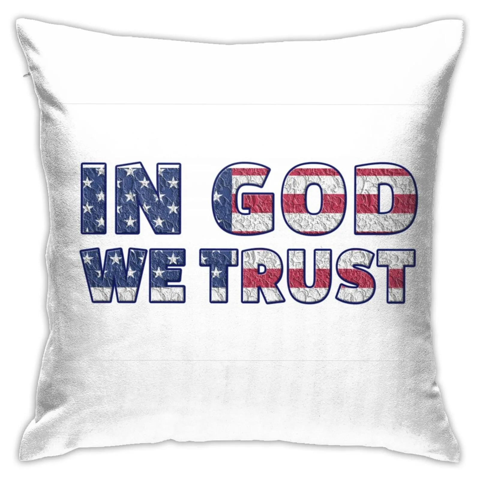 

Free Shipping 3d Printing Customization In God We Trust Pillowcase