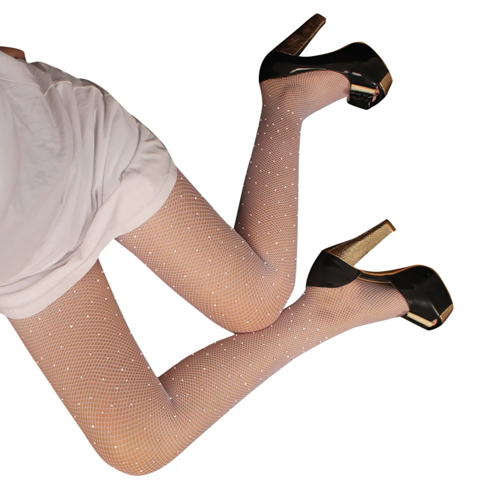 Новые женские сетчатые колготки Дамское белье Колготки Чулочные изделия