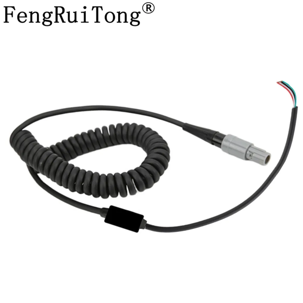 Airbus aviation headset accessories, Lemo 6-pin spring cable, DIY cable for Airbus Aviation Headset