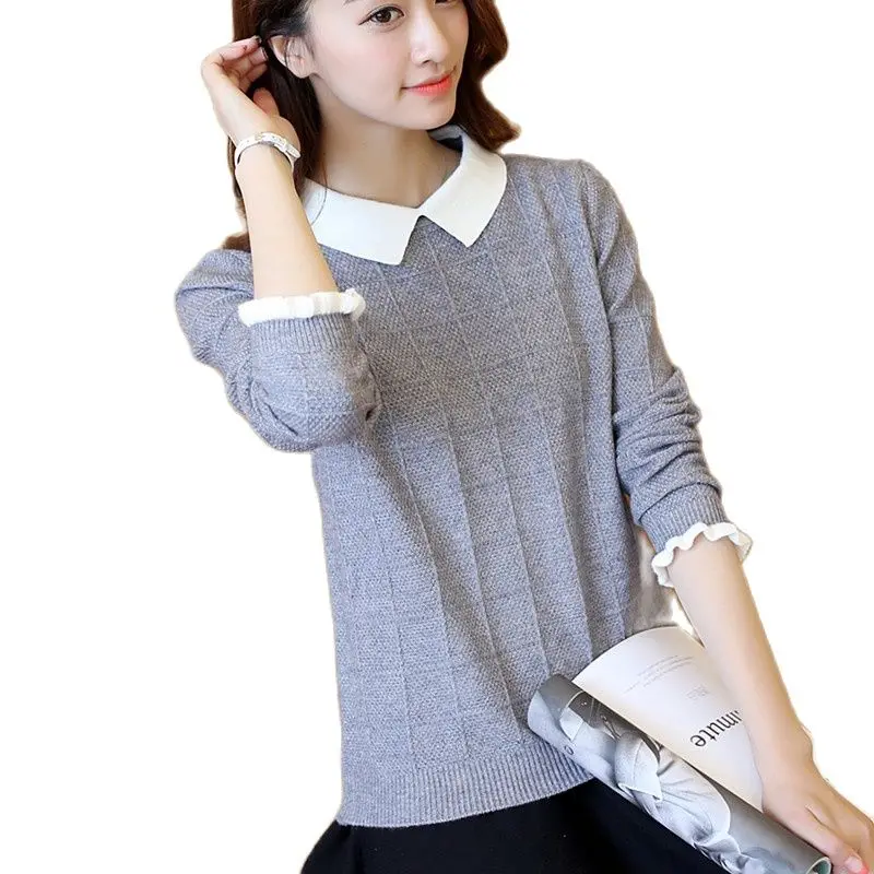 Осенняя Новинка модная женская рубашка OHCLOTHING для осени 40 с кружевными манжетами