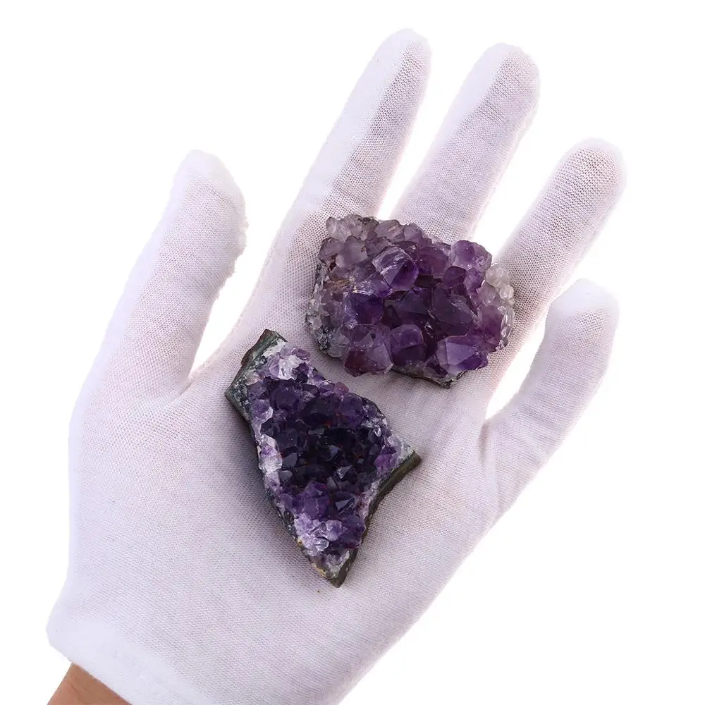 Природный необработанный аметист кристалл кварца кластера ИСЦЕЛЕНИЕ КАМНИ
