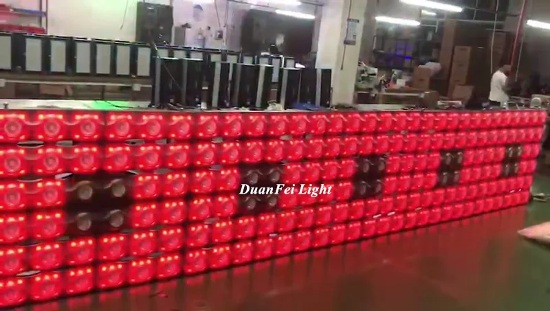 20 шт. пиксельный точечный светодиодный Поворотный Светильник золотистый + rgb 3 в 1
