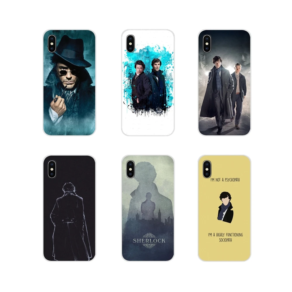 Аксессуары чехлы для телефонов Huawei G7 G8 P8 P9 P10 P20 P30 Lite Mini Pro P Smart Plus 2017 2018 2019 Шерлок Холмс|Чехлы-накладки| |
