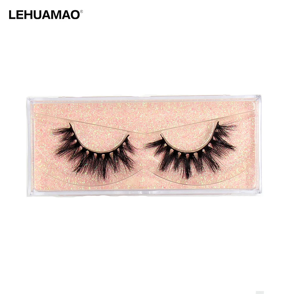 LEHUAMAO Макияж 3D норковые волосы Накладные ресницы натуральные/толстые длинные Wispy