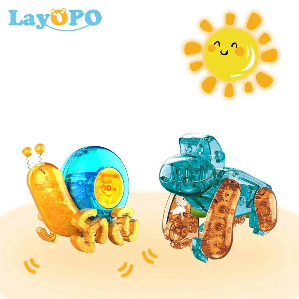 Детская игрушка сделай сам на солнечной энергии самоустанавливаемый робот