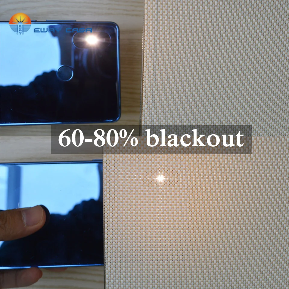 Рулонные жалюзи EWAY CASA защита от солнца с наведением из стальной проволоки для