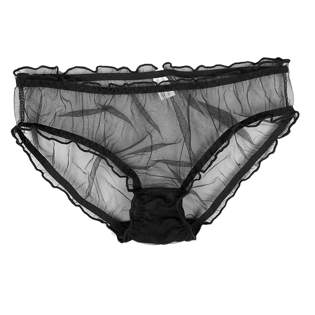 

Sexy Lingerie Underwear Women Lace Briefs Sexy Panties Thongs Ultra-thin Mesh Transparent Woman Panty Underwear