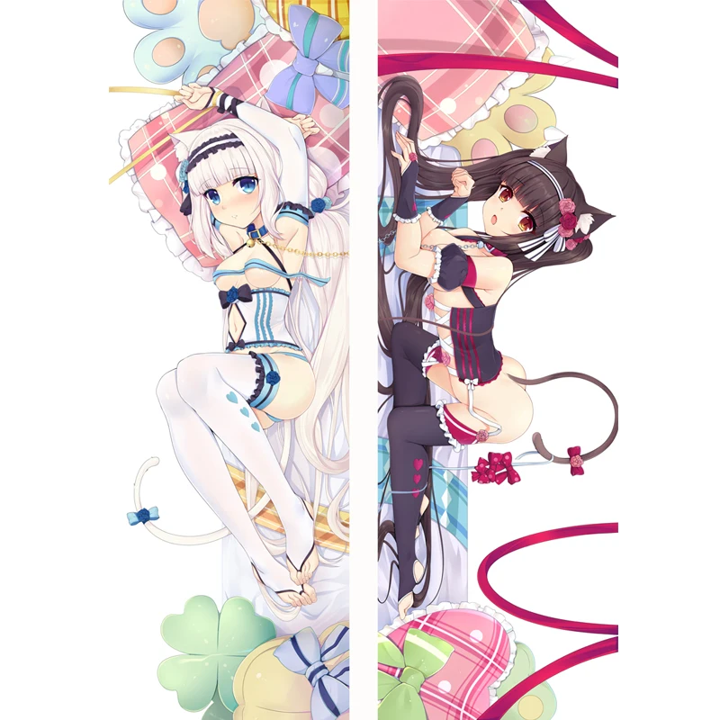 MMF 2020 Feb. galgame neko para с сексуальными ушками животных девочка chocolat & Ванильная Подушка