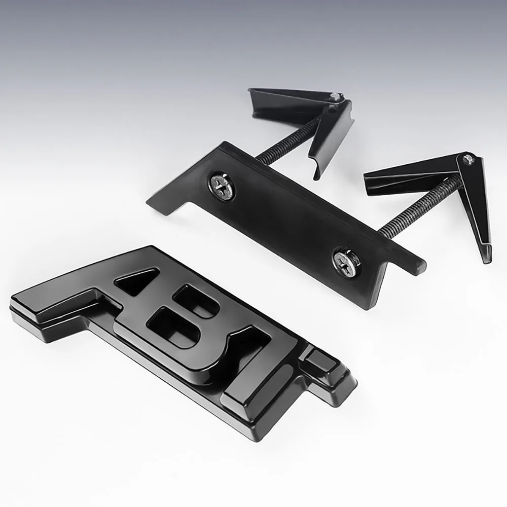 3D сотовый ABT-значок на гриль для AUDl A3 V8 A4 A5 A6 A7 A8 RS3 RS4 RS5 сотовая бленда шестигранная