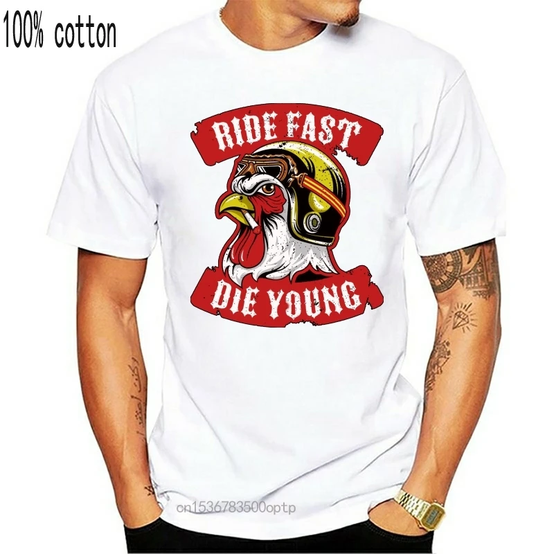 

100% Cotton for Man Shirts T-Shirt Motorrad Tattoo Biker Totenkopf Rockabilly Skull Rocker Yakuza HotRod Print Tee Shirts