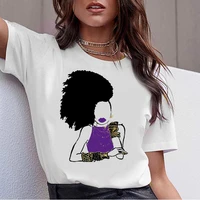 2020 summer women t shirt black girl printed tshirts casual tops tee harajuku 90s vintage white tshirt female clothing