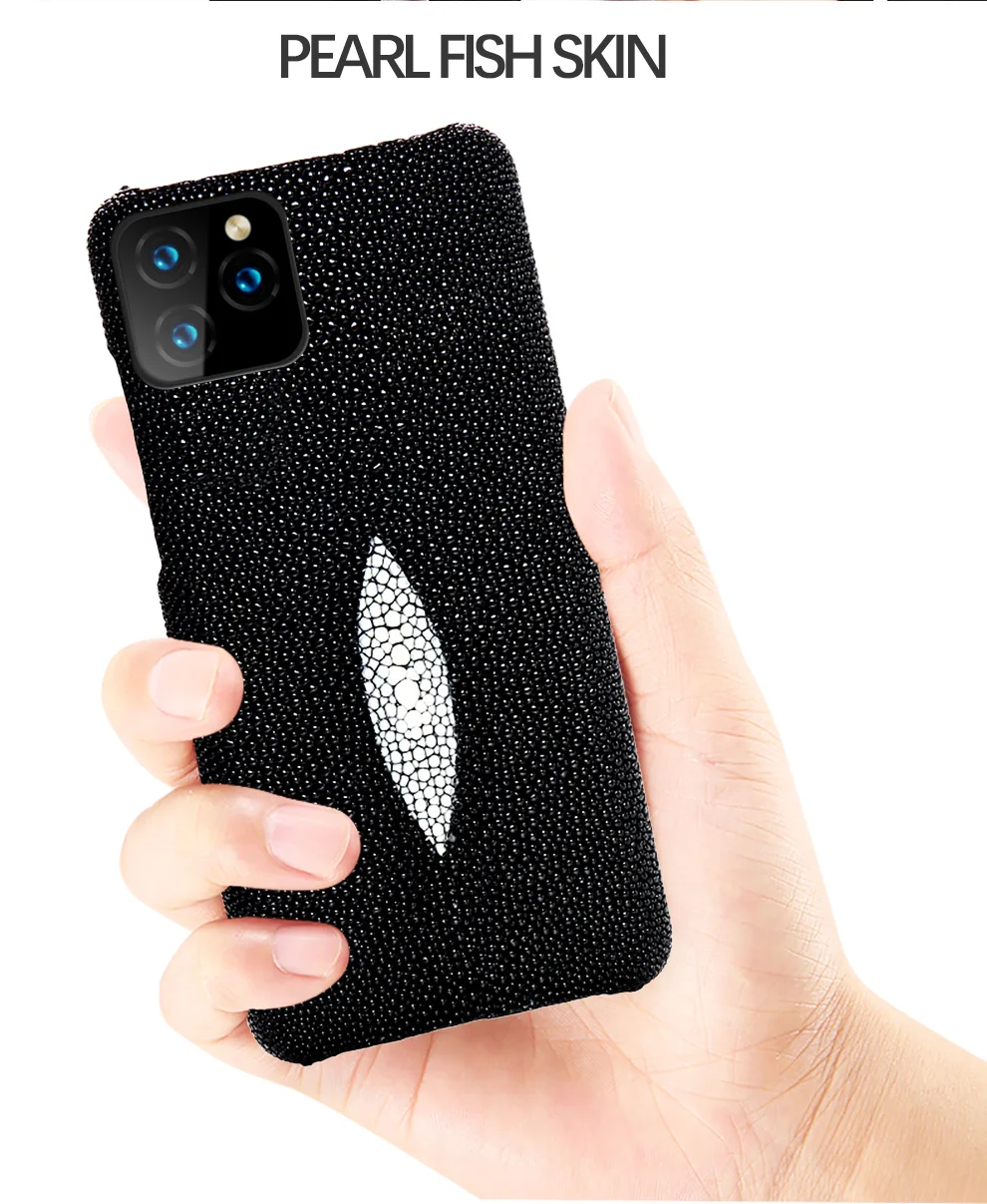 Натуральная кожа ската чехол для сотового телефона Apple iPhone 11 11 Pro 11 Pro Max X XS XR 7 Plus XS MAX 8 Plus 6 6S 5 5S se