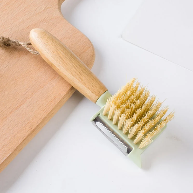 Овощечистка из чистой древесины в японском стиле бытовая многофункциональная