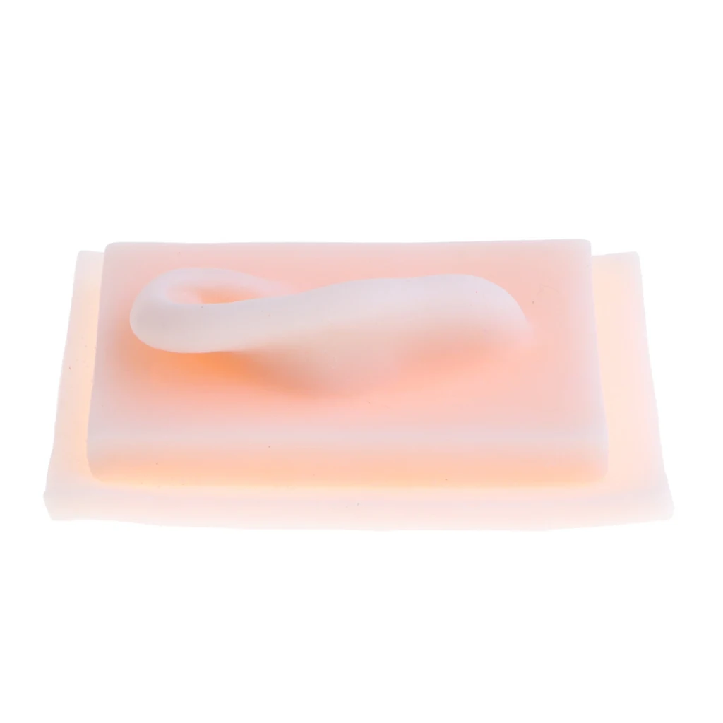 Силиконовая модель для акупунктуры с размером жизни школьный учебный инструмент