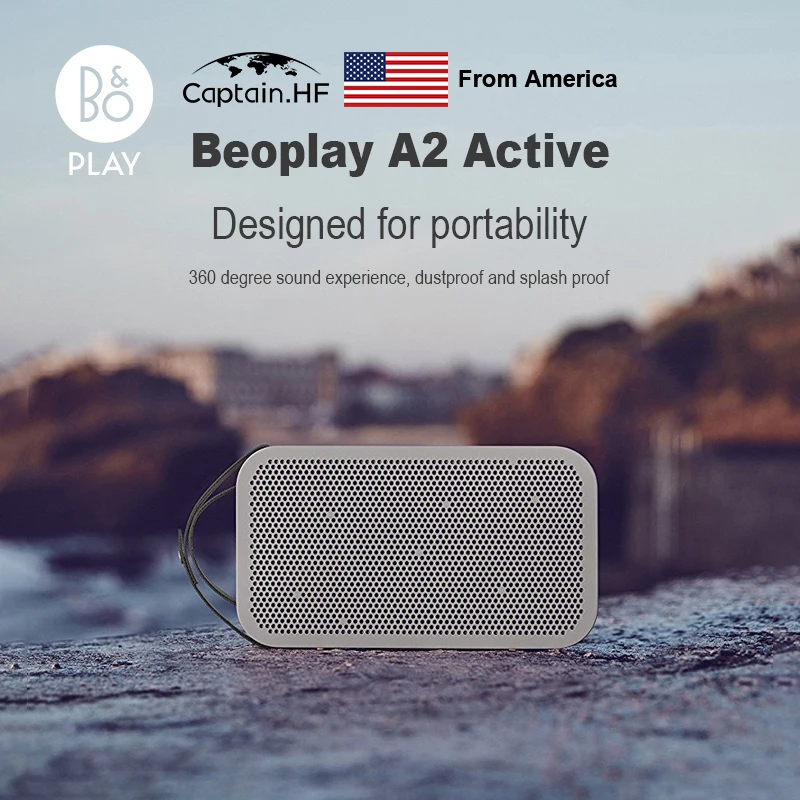 Активный портативный Bluetooth динамик с влагозащитой и защитой от пыли US Captain Be oplay