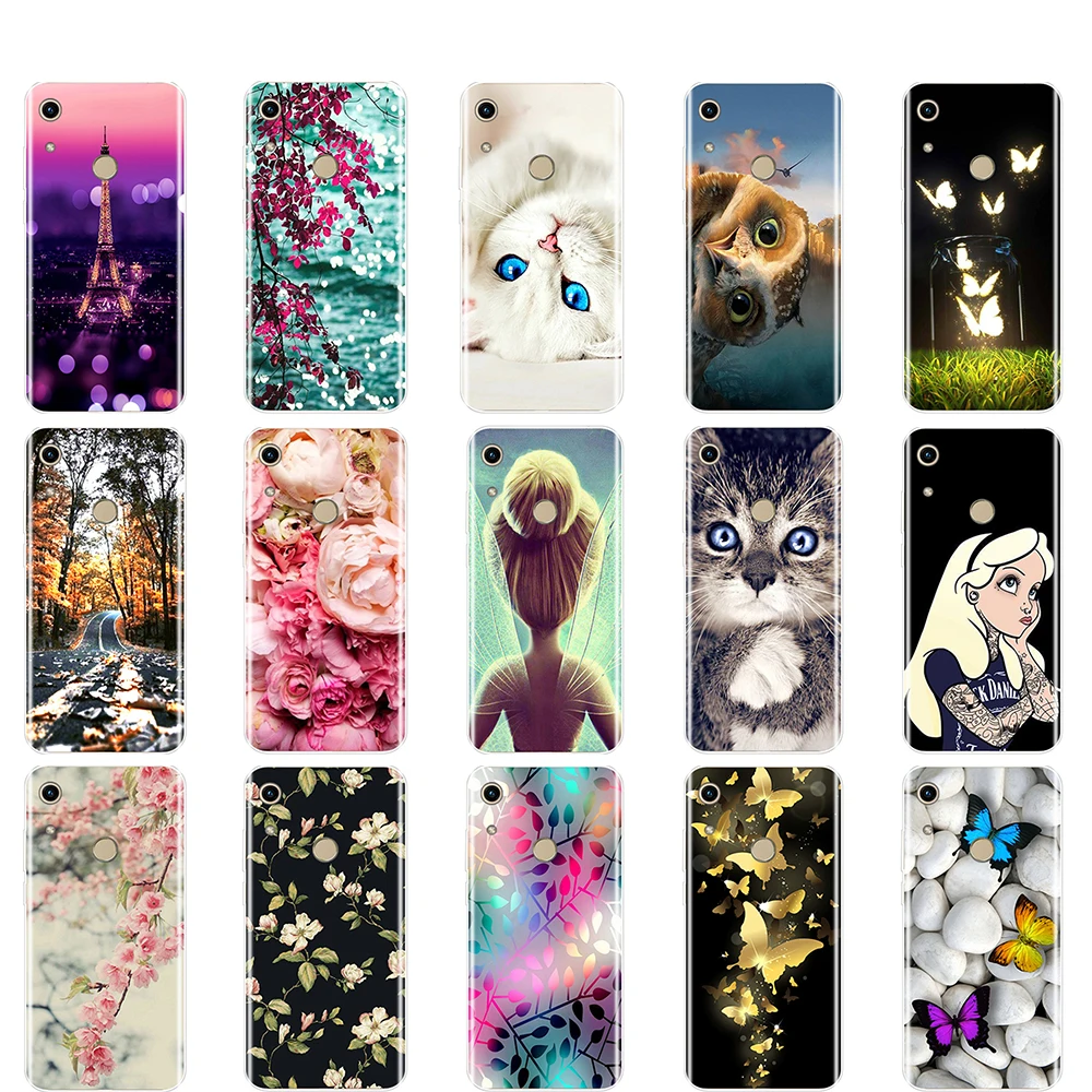 

Por honor 8A para huawei honor 8A caso funda de silicona funda trasera de TPU telephone honor 8A JAT-LX1 8 honor 8A pro JAT-L41