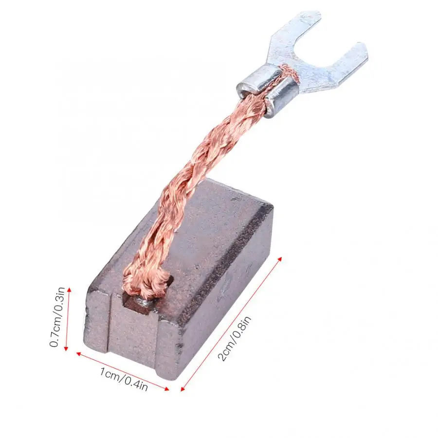 Карбоновые щетки 4 шт. карбоновые для электродвигателей запасные части Сменные