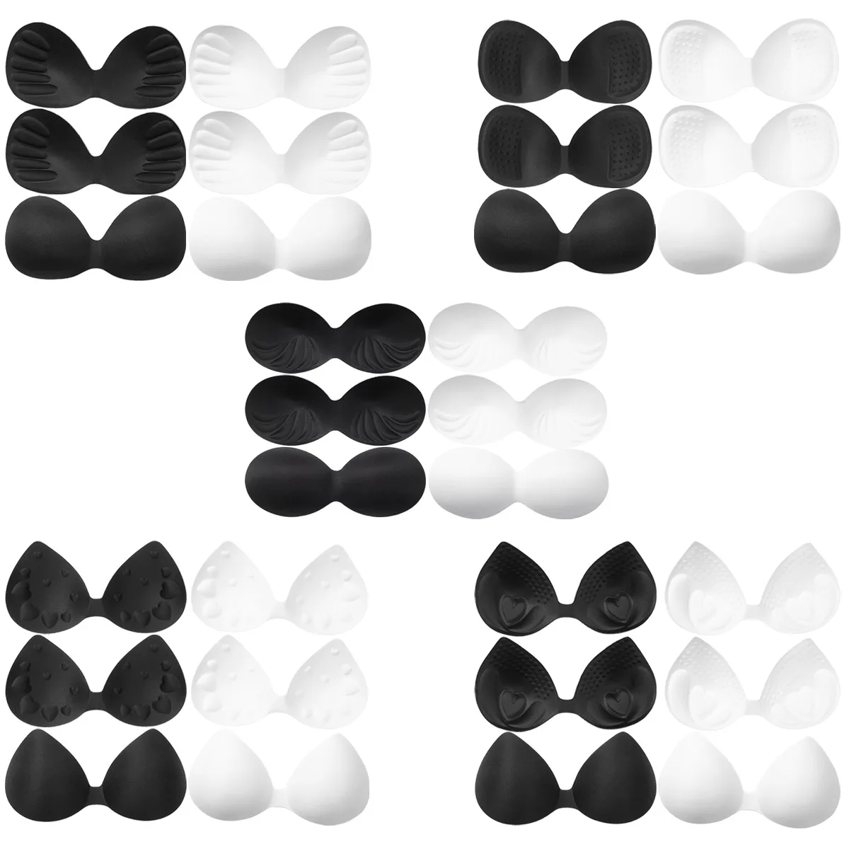 Женские интимные аксессуары губчатый купальник бюстгальтер пуш ап с