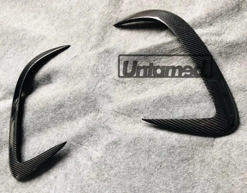 Набор для декорирования бампера из углеродного волокна Mercedes AMG CLA W117 решетки