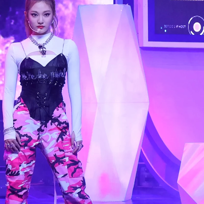 Женская камуфляжная одежда K-pop модель JL3872 |