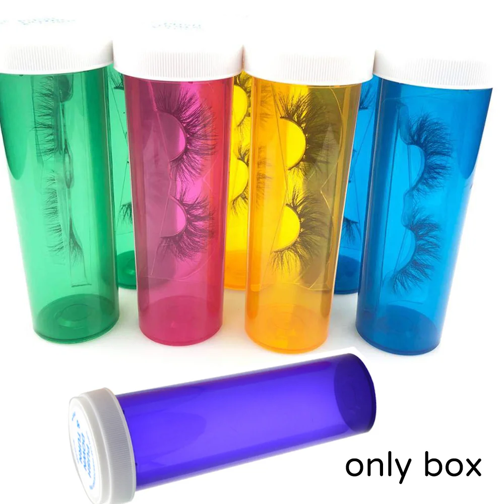 

3pcs Retail/Wholesale Empty Eyelashe Package Boxes Lashes Lash Boxes Coloful Packaging Bottle