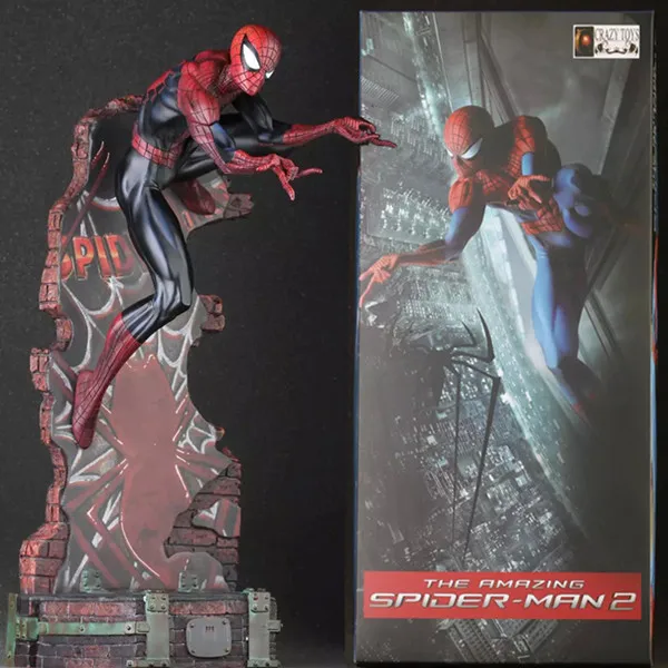18 &quotMarvel The Amazing Spider Man 2 статуя фигурка синего человека. Новинка в коробке|Игровые