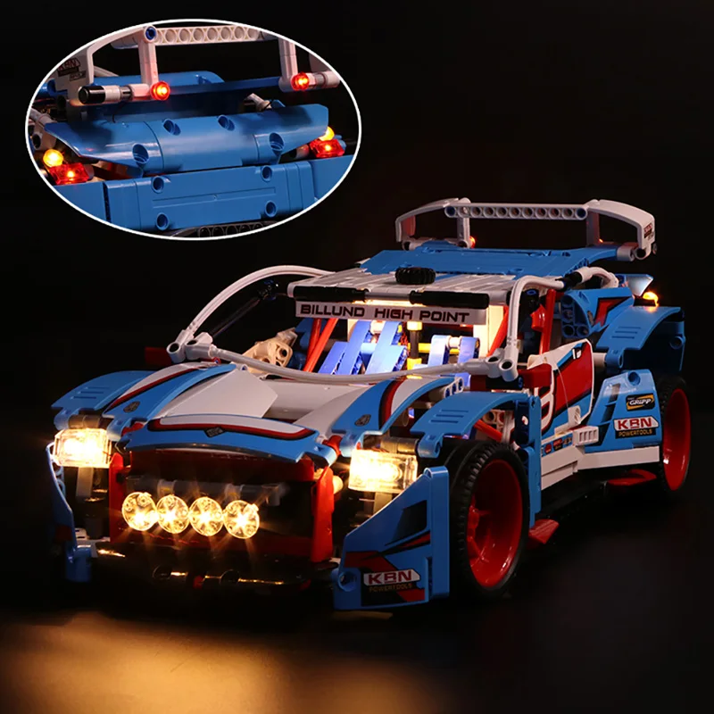 

Light Set for Technical Rally Car Building Blocks Model Lighting Kit For 42077(NOT Included The Model)