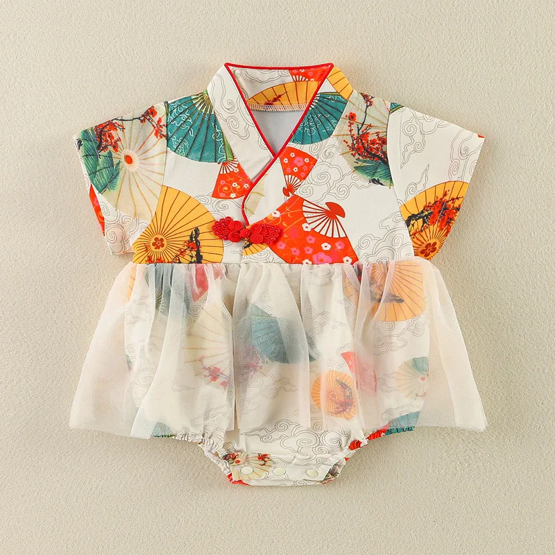 

Baby Girl Clothes Girls Romper Newborn Jumpsuit Kids Princess Outfit Summer Kid One-pieces Clothing Bodysuits Fashion Cotton