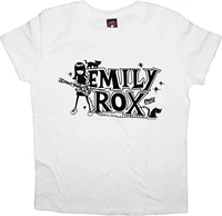 emily the strange emily rox white juniors t shirt