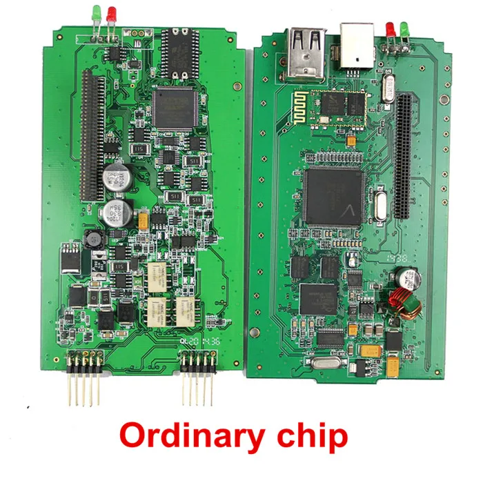 Ordinary Green PCB Лучший AN2135SC/AN2131QC полный чип для Can Clip V178+ Reprog V172 автоматический диагностический инструмент Золотая печатная плата для Can Clip автомобилей 1998 - Цвет: Ordinary Green PCB