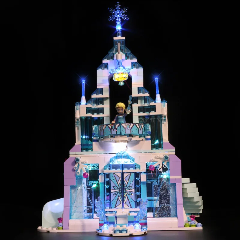 

LED Light Kit Friends series for 43172 Elsa's Magical Ice Palace Building Blocks toys (only LED Light )