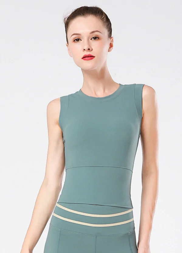 Телесного цвета антистатический жилет для йоги бега спорта уличный бюстгальтер