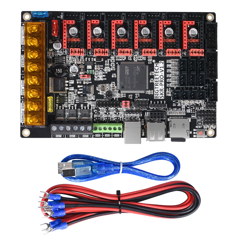 BIGTREETECH SKR PRO V1.2 32Bit Control Board+TFT35 V2.0+TMC2209 SPI TMC2208 Uart TMC2130 3D Printer Parts Skr V1.4 MKS SGEN L