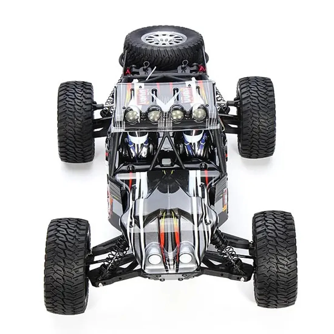 

FS Racing 53910 1:10 2.4G Wireless Remote Control Car 4WD Electric Brushed Vehicle RC Desert Off-Road Vehicle Model - RTR