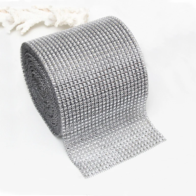 

Silver Net Drill Handmade DIY Accessories Wrapper Ribbons Multifunctional Crafts Diamond Wedding Party Supplies Home Decoration