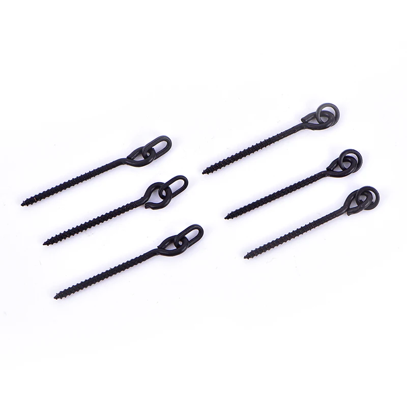 

10 шт. винт для Бойла Peg с кольцевым шарниром D-Rig Chod Rig терминальная снасть приманка винты рыболовные аксессуары