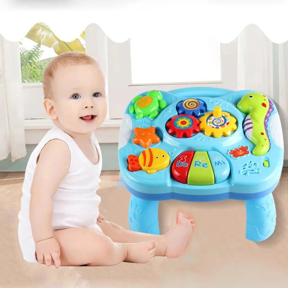 Детская музыкальная настольная Игрушка Дети учеба играть игрушечные