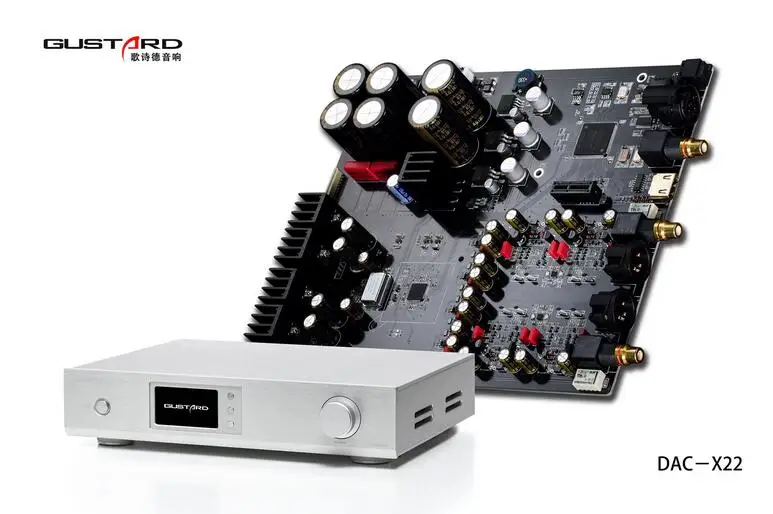 GUSTARD DAC-X22 ES9038PRO I2S XMOS DAC PCM384K DSD512 DOP Decoder | Электроника